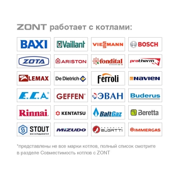 Отопительный термостат ZONT SMART NEW - ML00005886 Отопительный термостат ZONT SMART NEW - ML00005886